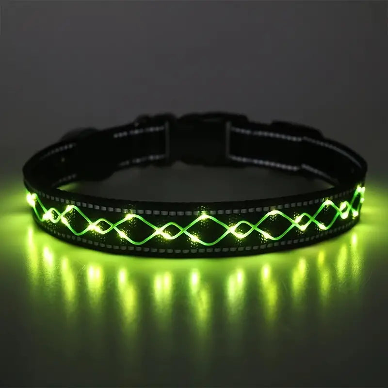 LumiPet USB Rechargeable LED Collar