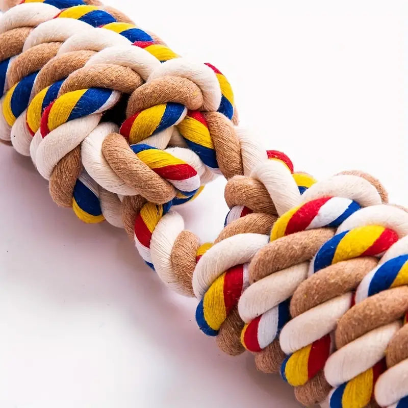 Durable Teeth Cleaning Rope Knot Pet Toy