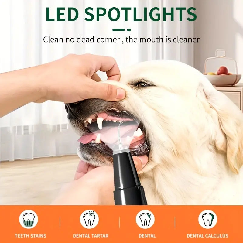 Waterproof LED Pet Teeth Cleaning Kit