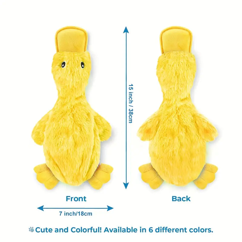 Quacky Fun Interactive Duck Squeaky Toy