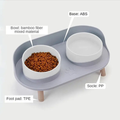 Non-Slip Elevated Pet Feeding Bowls