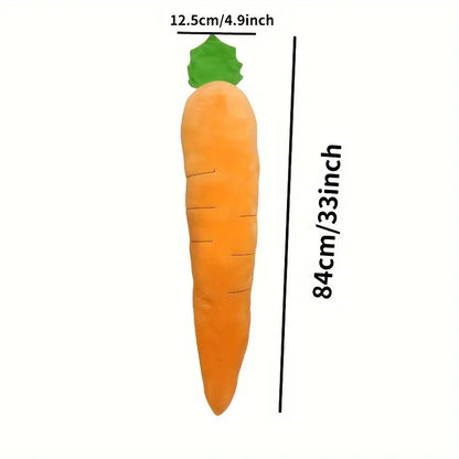 CarrotCrunch Plush Dog Toy