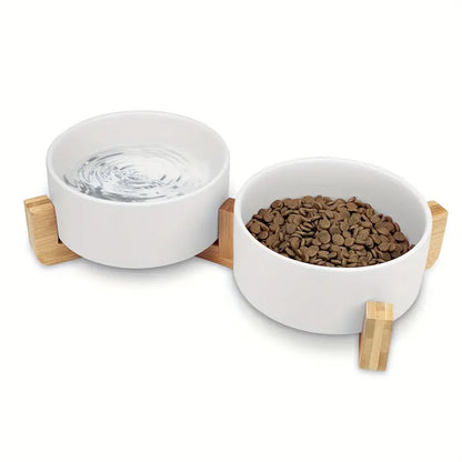 Ceramic Dog Bowl for Food and Water