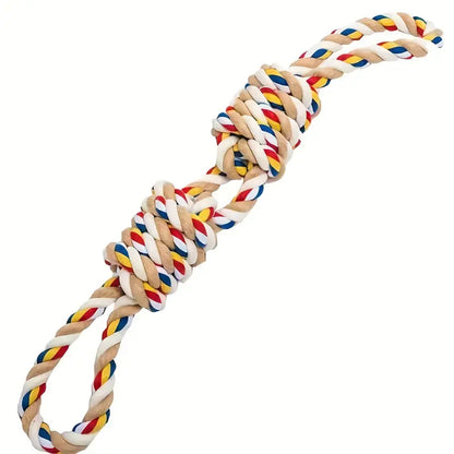 Durable Teeth Cleaning Rope Knot Pet Toy