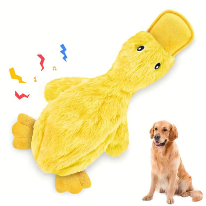 Quacky Fun Interactive Duck Squeaky Toy