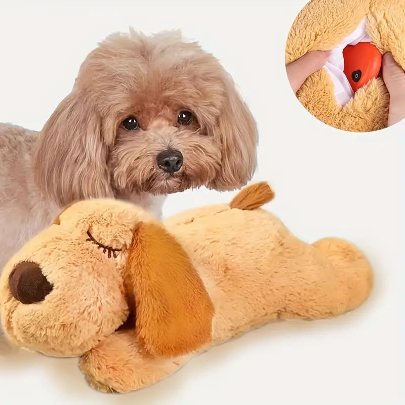 HeartBeat Snuggle Plush Puppy Toy