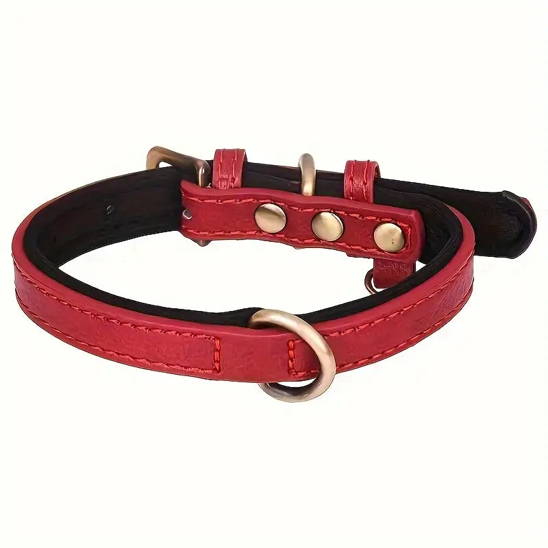 PawLux Leather Dog Collar