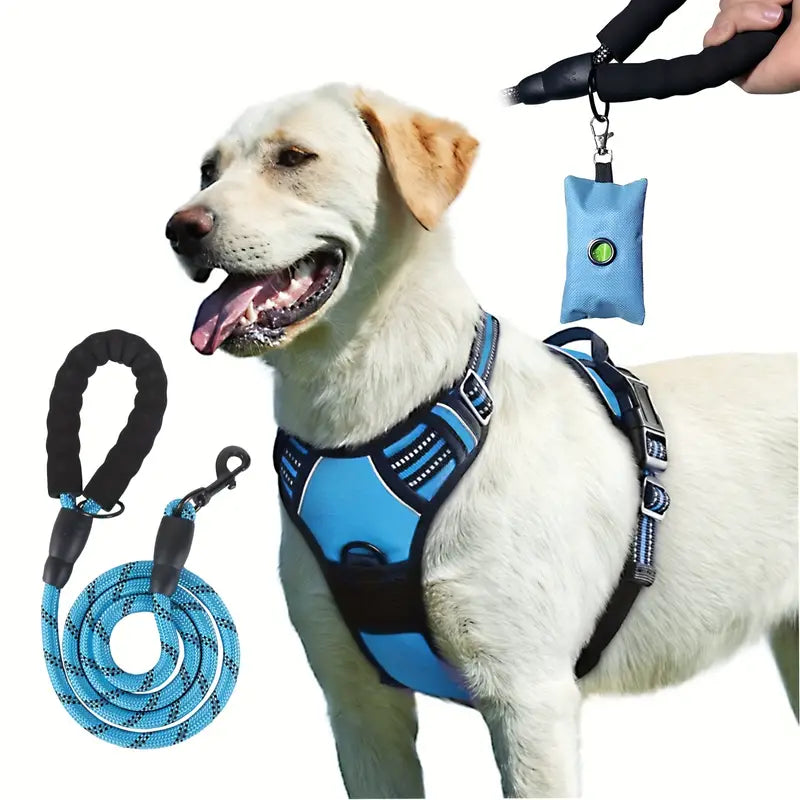 EscapeProof Adjustable Dog Harness Set