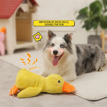 Durable Duck Design Squeaky Dog Toy