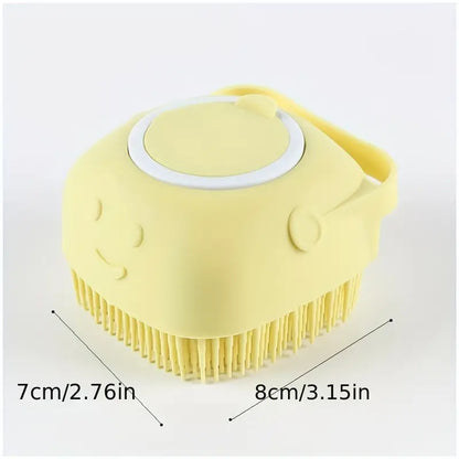 Silicone Pet Shampoo Brush