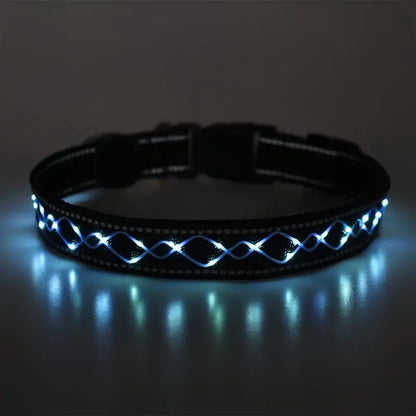 LumiPet USB Rechargeable LED Collar