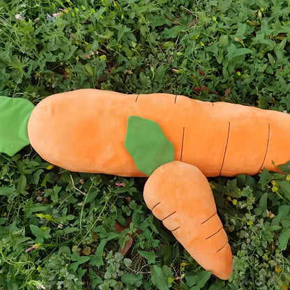 CarrotCrunch Plush Dog Toy