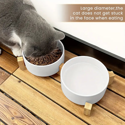 Ceramic Dog Bowl for Food and Water