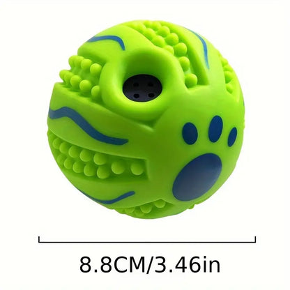 Interactive Wobble Giggle Chew Ball for Dogs